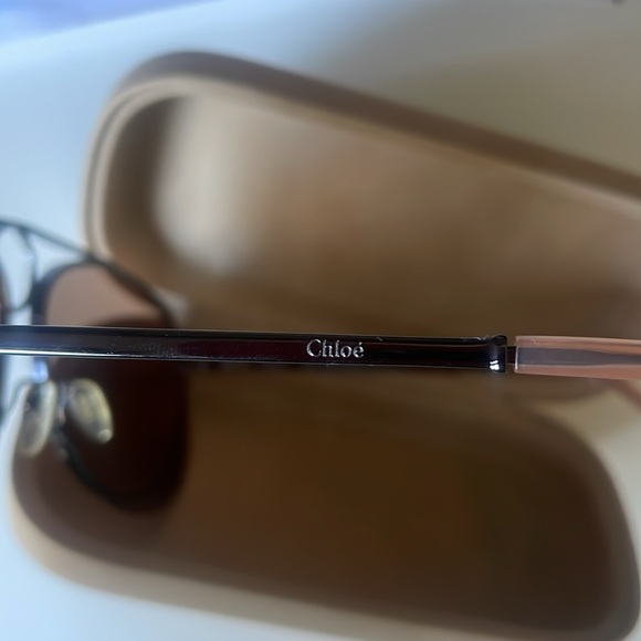 Chloe Romie Semi Rimless Aviator - Picture 7 of 8